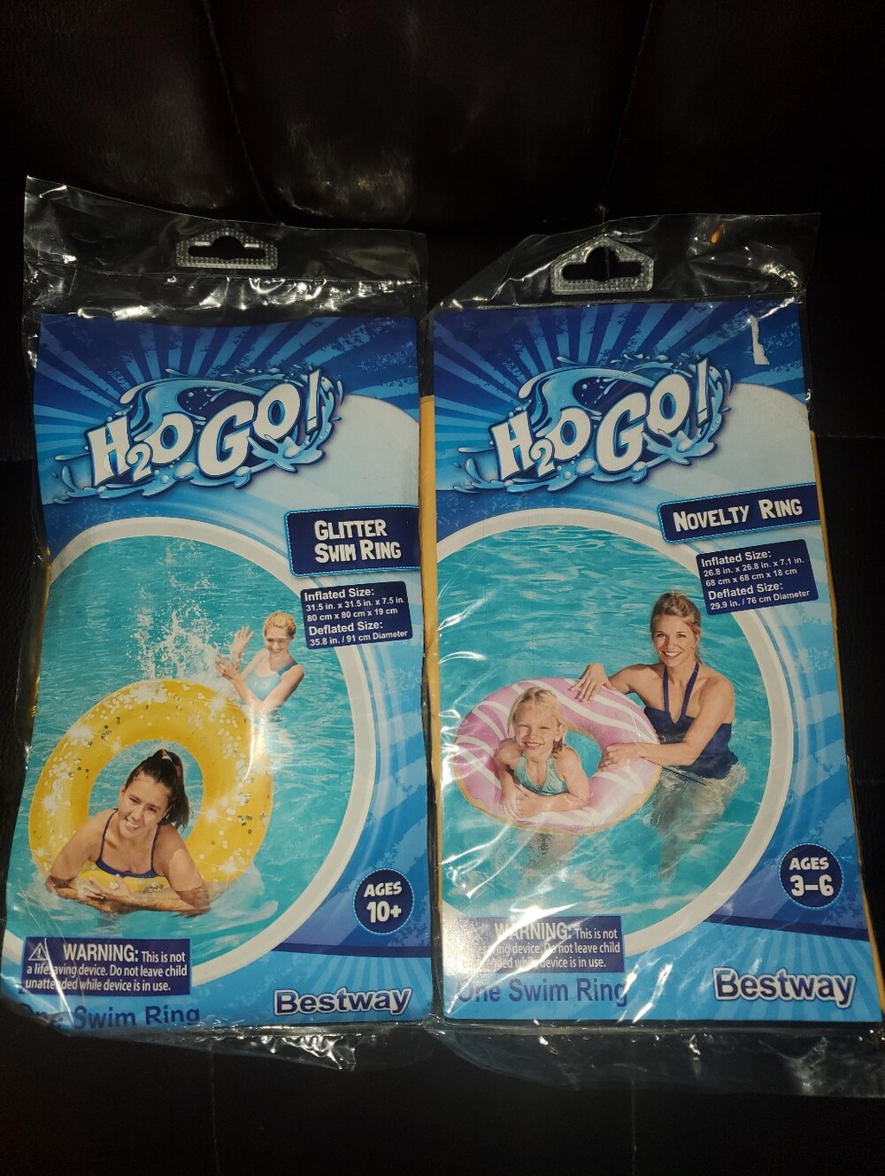 2 H2O GO! Inflatable Swim Rings